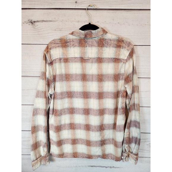 Urban Outfitters Womens Multicolor Plaid Long Sleeve Flannel Button Down Shirt M - Picture 2 of 6